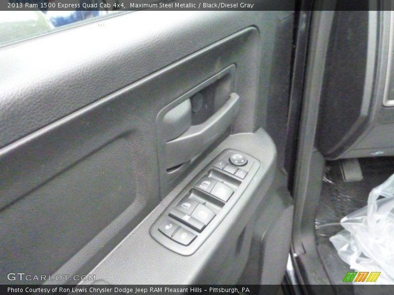 Maximum Steel Metallic / Black/Diesel Gray 2013 Ram 1500 Express Quad Cab 4x4