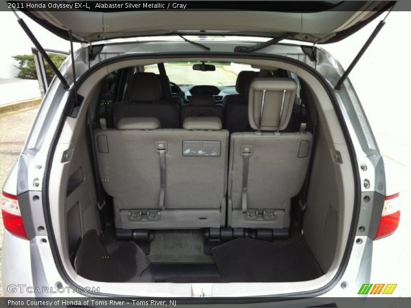 Alabaster Silver Metallic / Gray 2011 Honda Odyssey EX-L