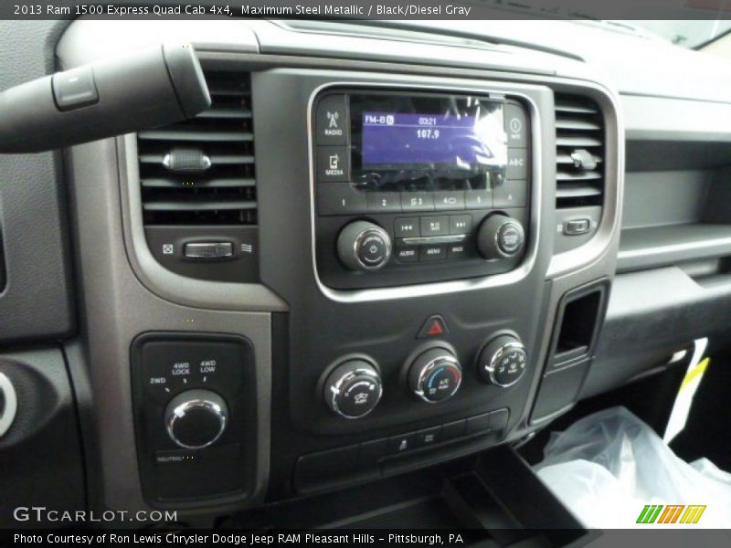 Maximum Steel Metallic / Black/Diesel Gray 2013 Ram 1500 Express Quad Cab 4x4