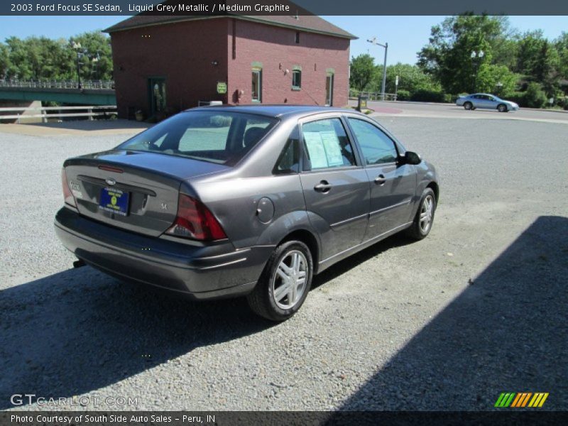 Liquid Grey Metallic / Medium Graphite 2003 Ford Focus SE Sedan