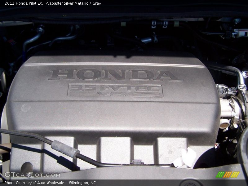 Alabaster Silver Metallic / Gray 2012 Honda Pilot EX