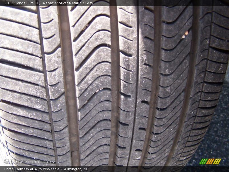 Alabaster Silver Metallic / Gray 2012 Honda Pilot EX