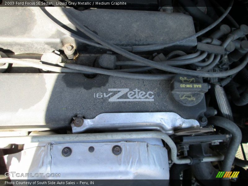 Liquid Grey Metallic / Medium Graphite 2003 Ford Focus SE Sedan
