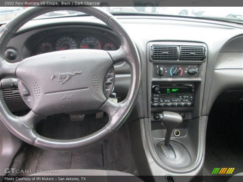 Black / Dark Charcoal 2002 Ford Mustang V6 Coupe