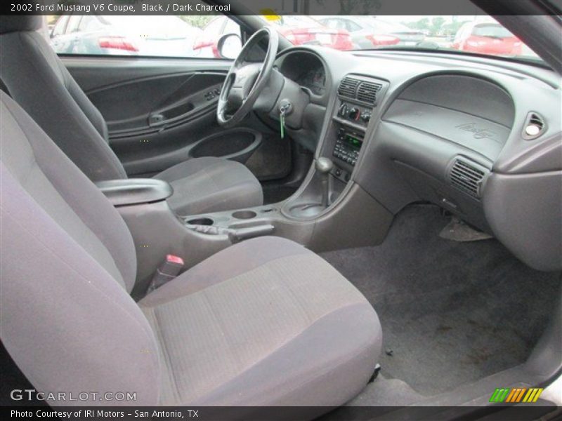  2002 Mustang V6 Coupe Dark Charcoal Interior
