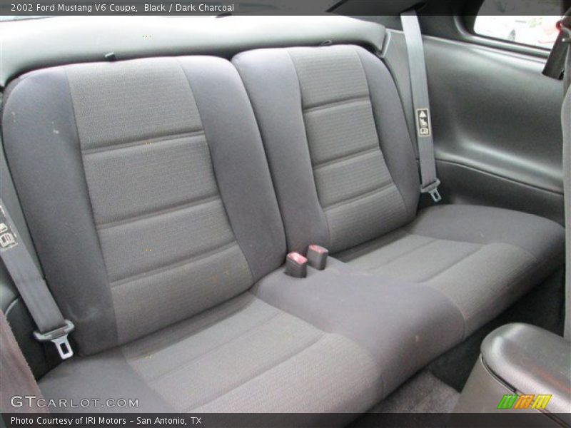 Rear Seat of 2002 Mustang V6 Coupe
