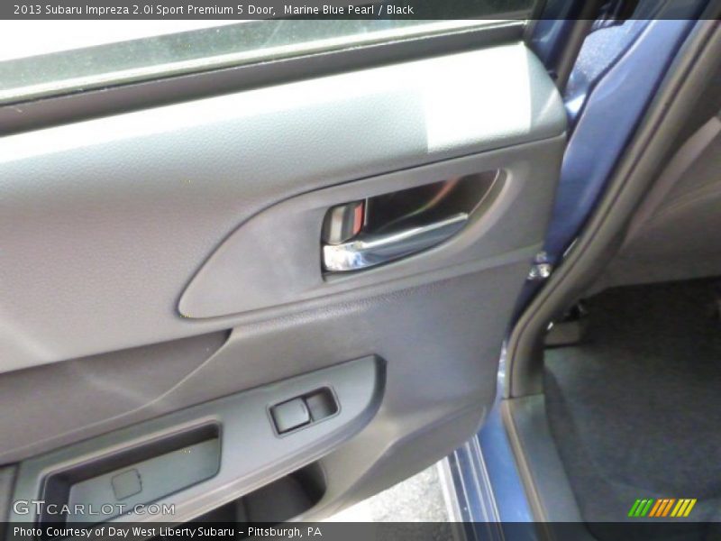 Marine Blue Pearl / Black 2013 Subaru Impreza 2.0i Sport Premium 5 Door