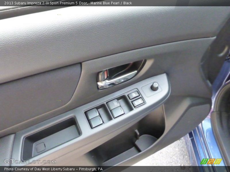 Marine Blue Pearl / Black 2013 Subaru Impreza 2.0i Sport Premium 5 Door