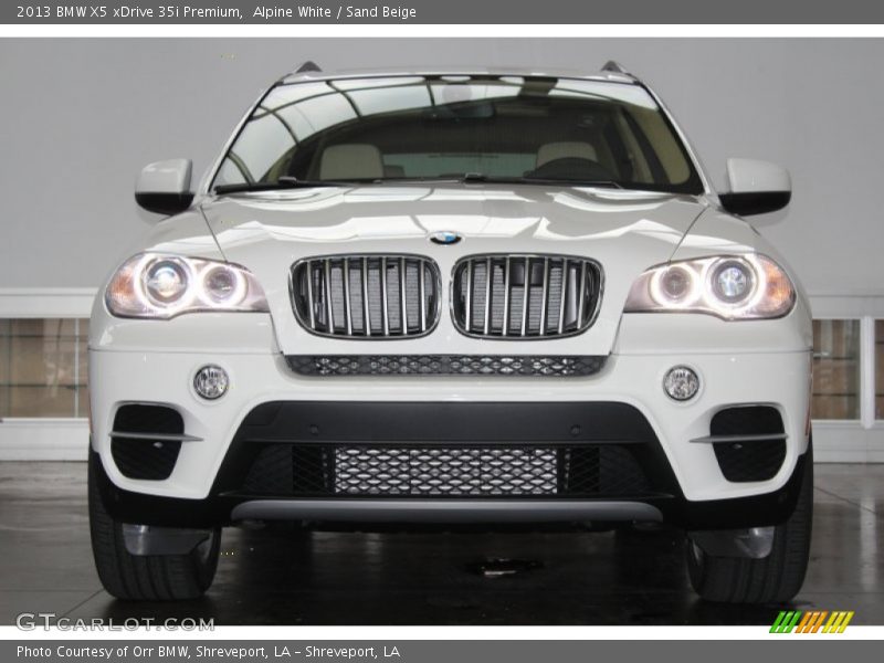 Alpine White / Sand Beige 2013 BMW X5 xDrive 35i Premium