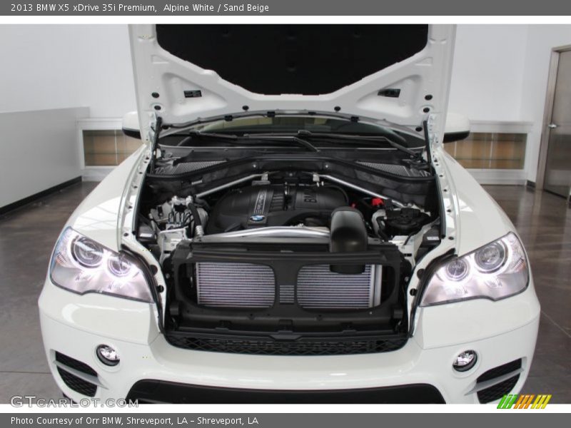 Alpine White / Sand Beige 2013 BMW X5 xDrive 35i Premium