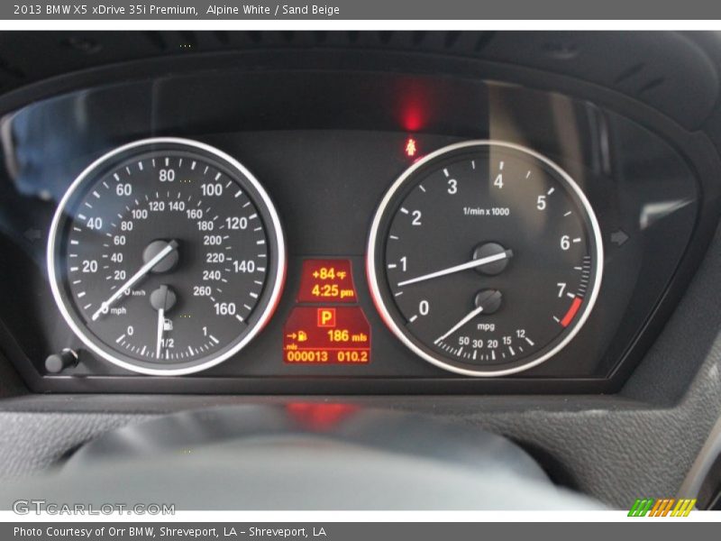 Alpine White / Sand Beige 2013 BMW X5 xDrive 35i Premium