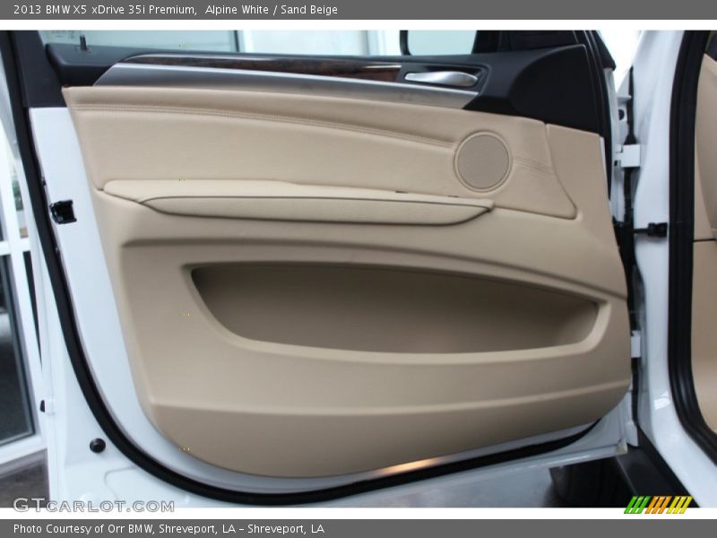 Alpine White / Sand Beige 2013 BMW X5 xDrive 35i Premium