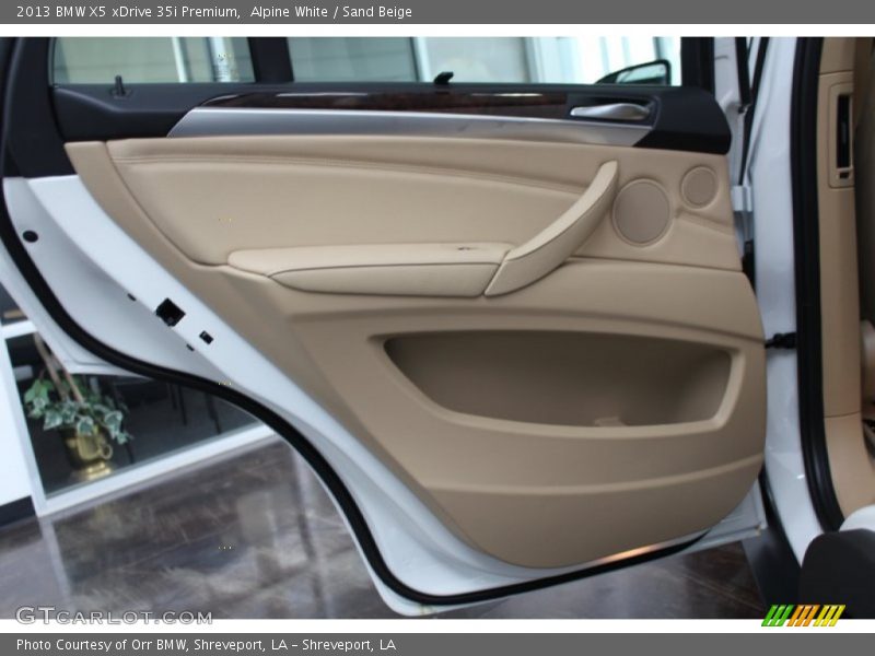 Alpine White / Sand Beige 2013 BMW X5 xDrive 35i Premium