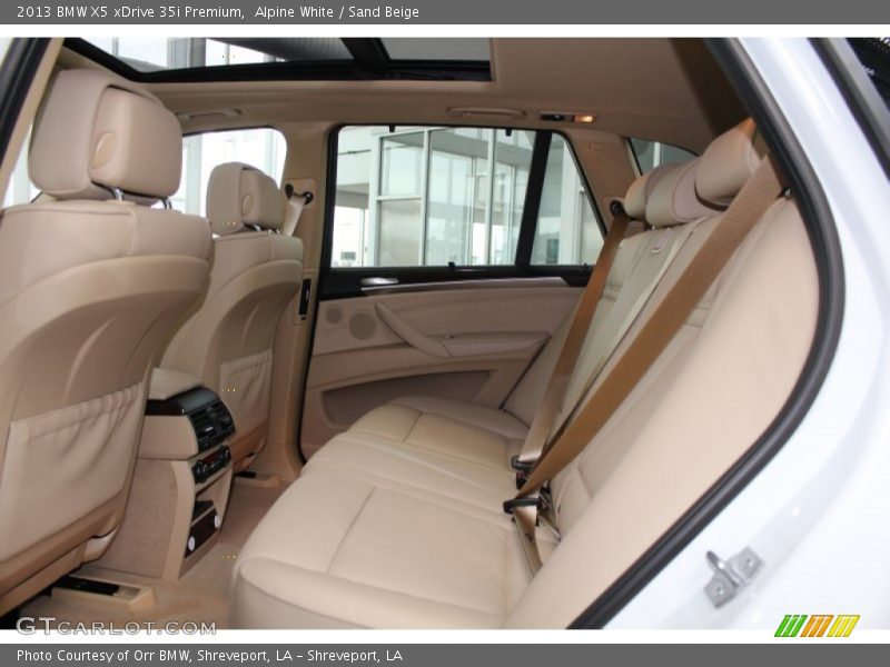 Alpine White / Sand Beige 2013 BMW X5 xDrive 35i Premium