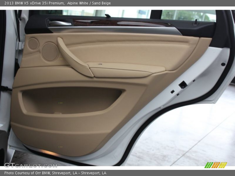 Alpine White / Sand Beige 2013 BMW X5 xDrive 35i Premium