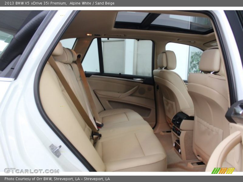 Alpine White / Sand Beige 2013 BMW X5 xDrive 35i Premium