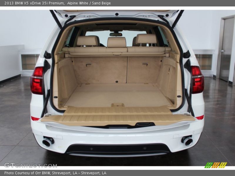 Alpine White / Sand Beige 2013 BMW X5 xDrive 35i Premium