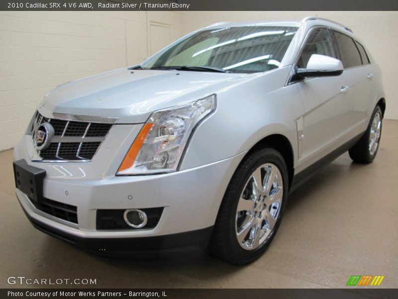 Radiant Silver / Titanium/Ebony 2010 Cadillac SRX 4 V6 AWD