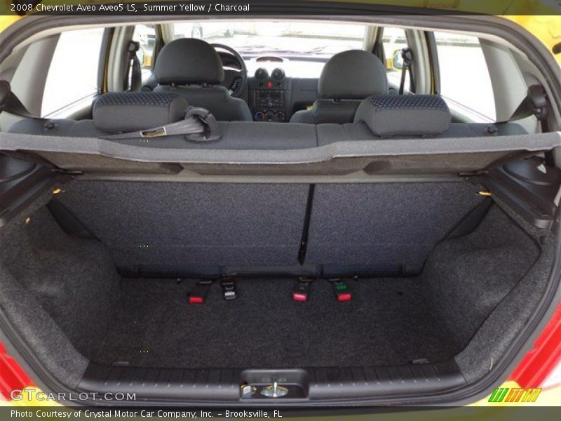Summer Yellow / Charcoal 2008 Chevrolet Aveo Aveo5 LS