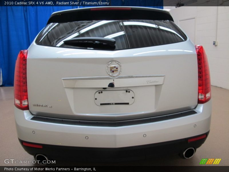 Radiant Silver / Titanium/Ebony 2010 Cadillac SRX 4 V6 AWD
