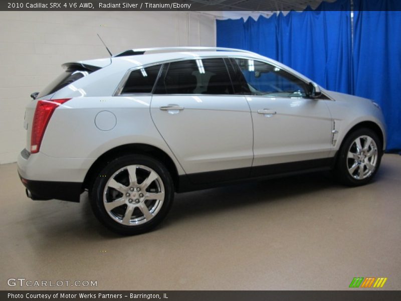 Radiant Silver / Titanium/Ebony 2010 Cadillac SRX 4 V6 AWD