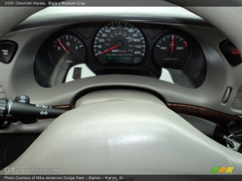 Black / Medium Gray 2005 Chevrolet Impala