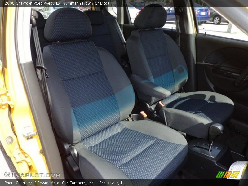 Summer Yellow / Charcoal 2008 Chevrolet Aveo Aveo5 LS