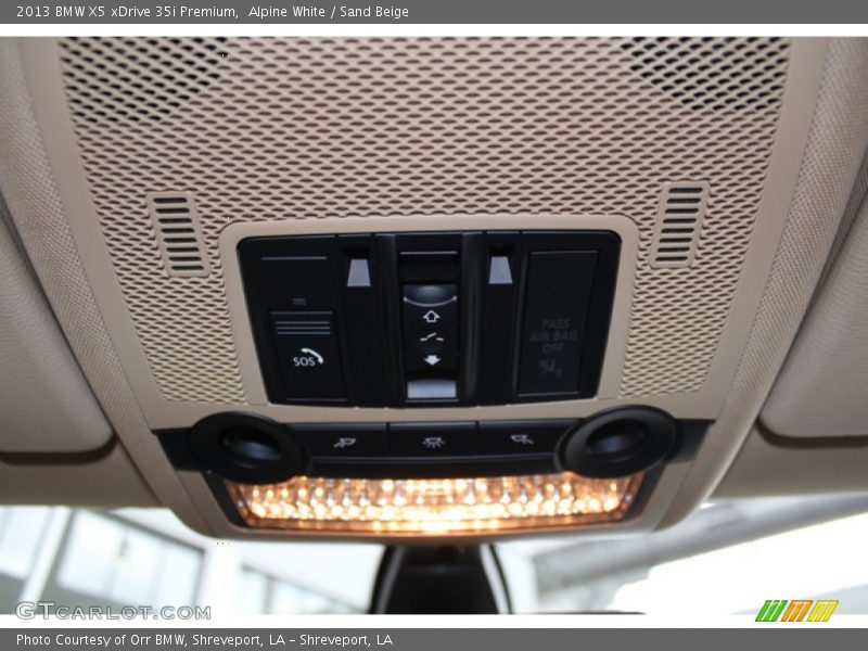 Alpine White / Sand Beige 2013 BMW X5 xDrive 35i Premium