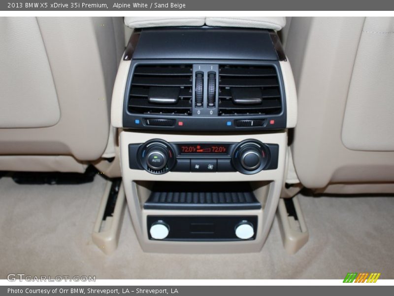 Alpine White / Sand Beige 2013 BMW X5 xDrive 35i Premium
