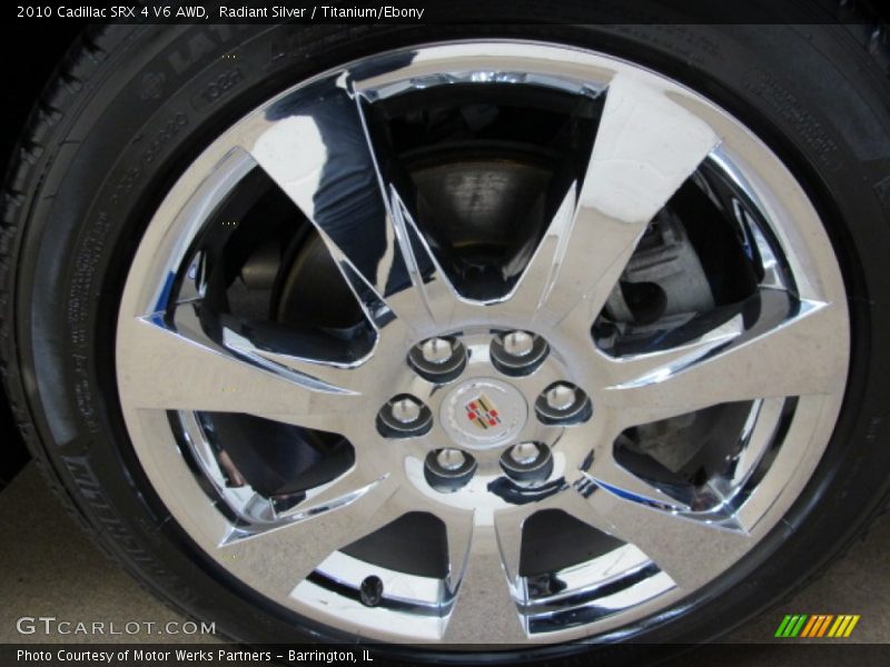 Radiant Silver / Titanium/Ebony 2010 Cadillac SRX 4 V6 AWD