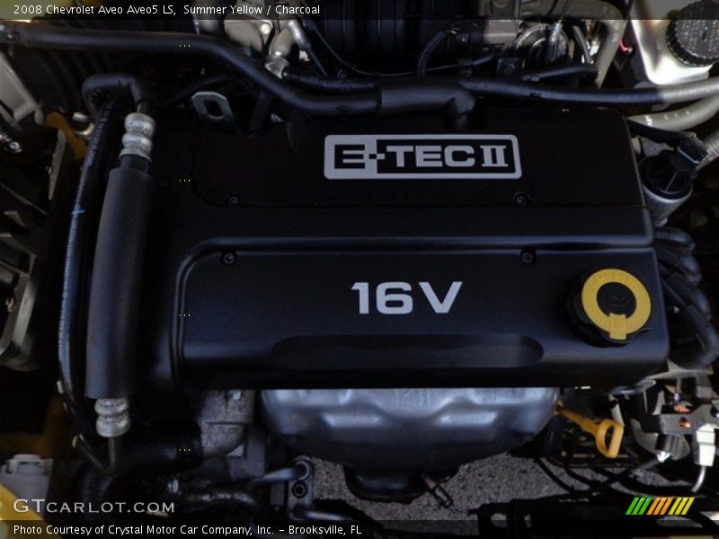 Summer Yellow / Charcoal 2008 Chevrolet Aveo Aveo5 LS