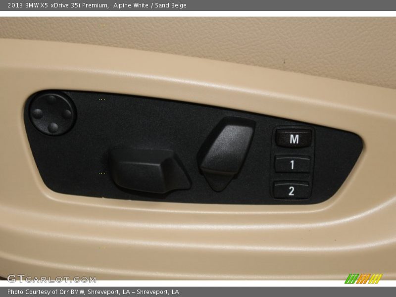 Alpine White / Sand Beige 2013 BMW X5 xDrive 35i Premium