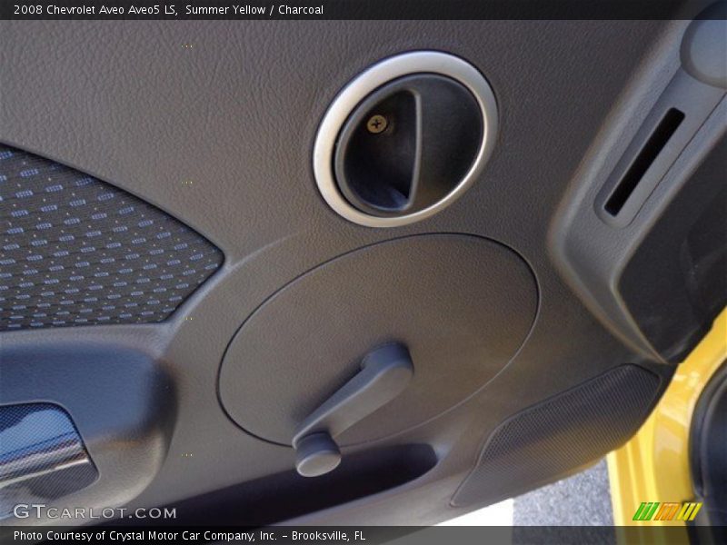Summer Yellow / Charcoal 2008 Chevrolet Aveo Aveo5 LS