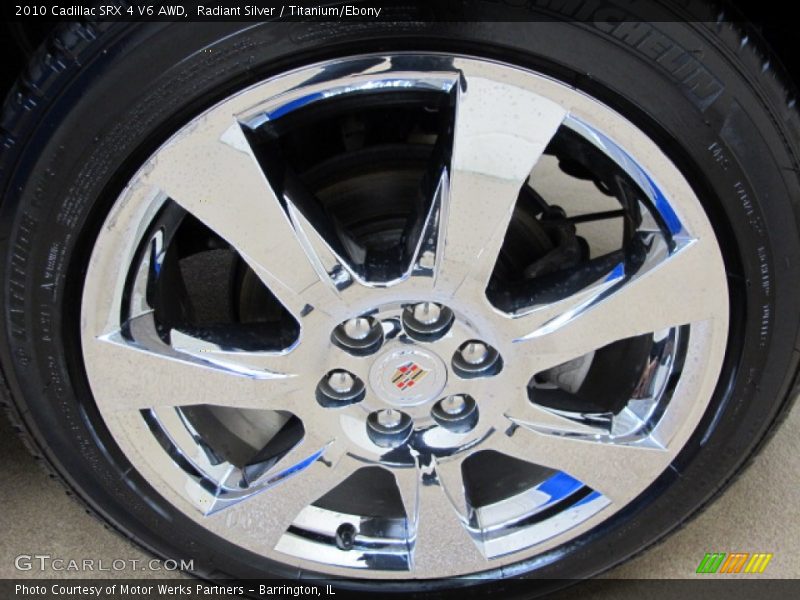 Radiant Silver / Titanium/Ebony 2010 Cadillac SRX 4 V6 AWD