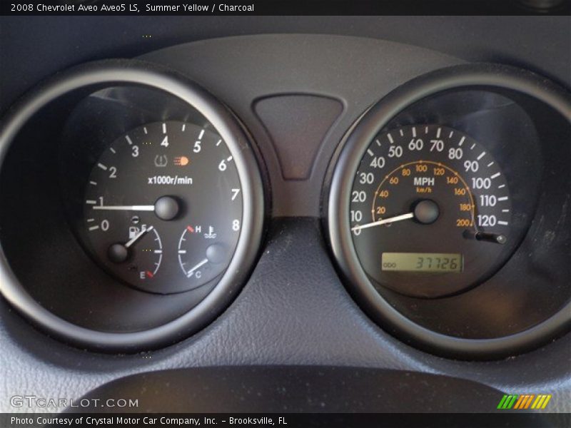  2008 Aveo Aveo5 LS Aveo5 LS Gauges