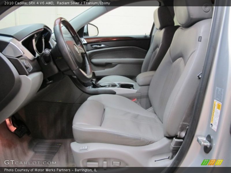 Radiant Silver / Titanium/Ebony 2010 Cadillac SRX 4 V6 AWD