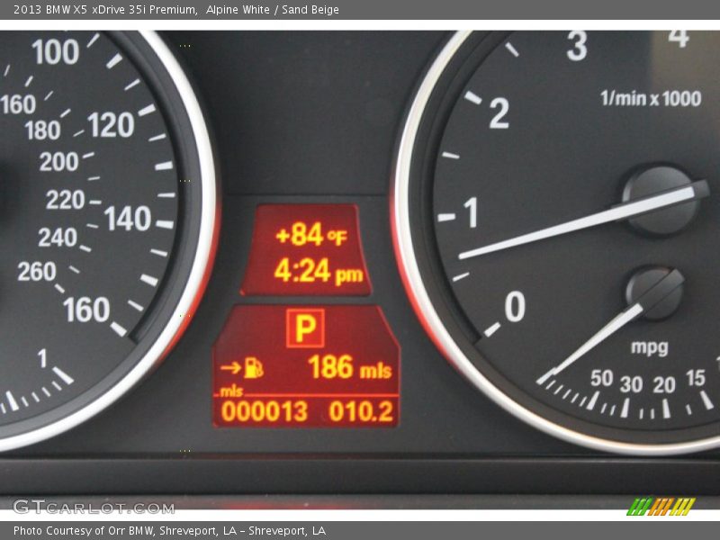 Alpine White / Sand Beige 2013 BMW X5 xDrive 35i Premium