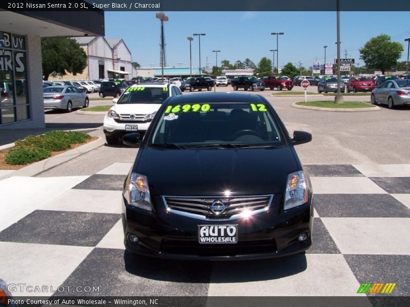 Super Black / Charcoal 2012 Nissan Sentra 2.0 SL