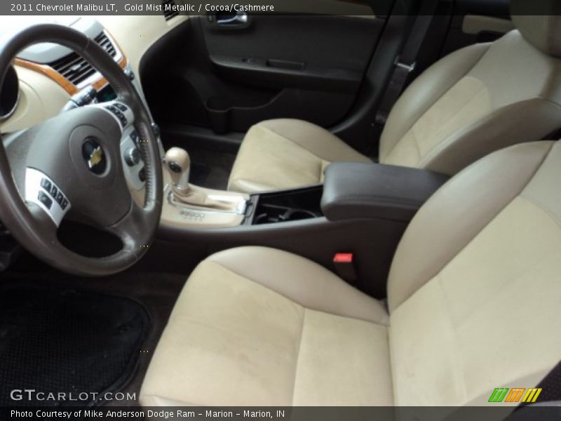 Gold Mist Metallic / Cocoa/Cashmere 2011 Chevrolet Malibu LT
