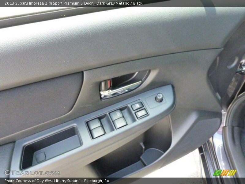 Dark Gray Metallic / Black 2013 Subaru Impreza 2.0i Sport Premium 5 Door