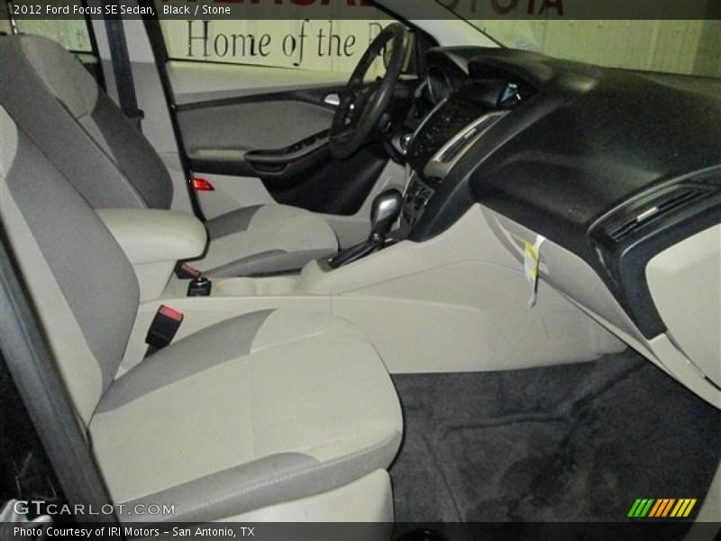 Black / Stone 2012 Ford Focus SE Sedan