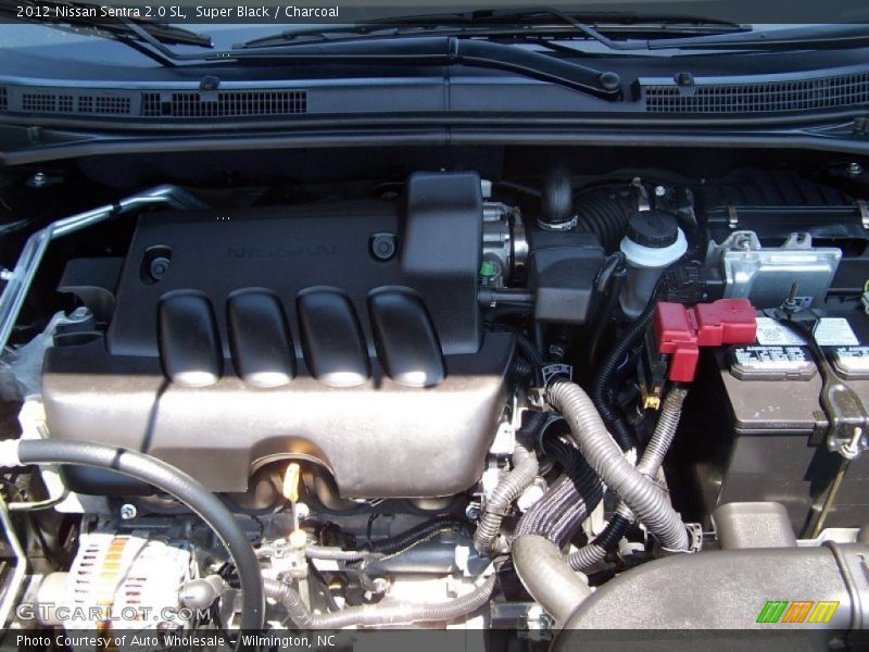Super Black / Charcoal 2012 Nissan Sentra 2.0 SL