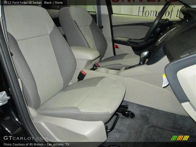 Black / Stone 2012 Ford Focus SE Sedan