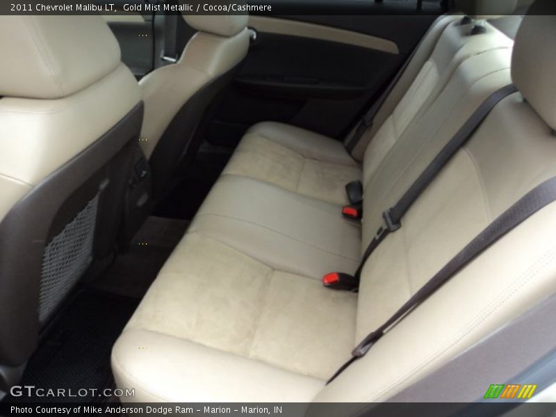 Gold Mist Metallic / Cocoa/Cashmere 2011 Chevrolet Malibu LT