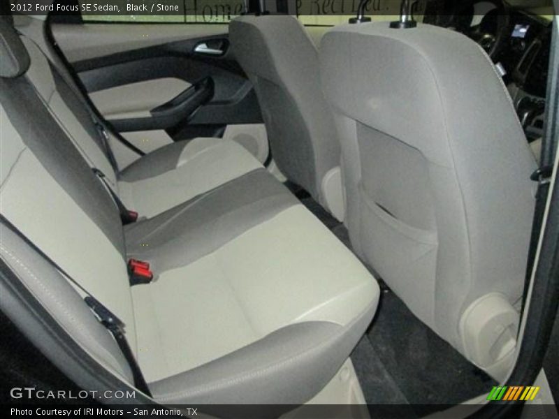 Black / Stone 2012 Ford Focus SE Sedan