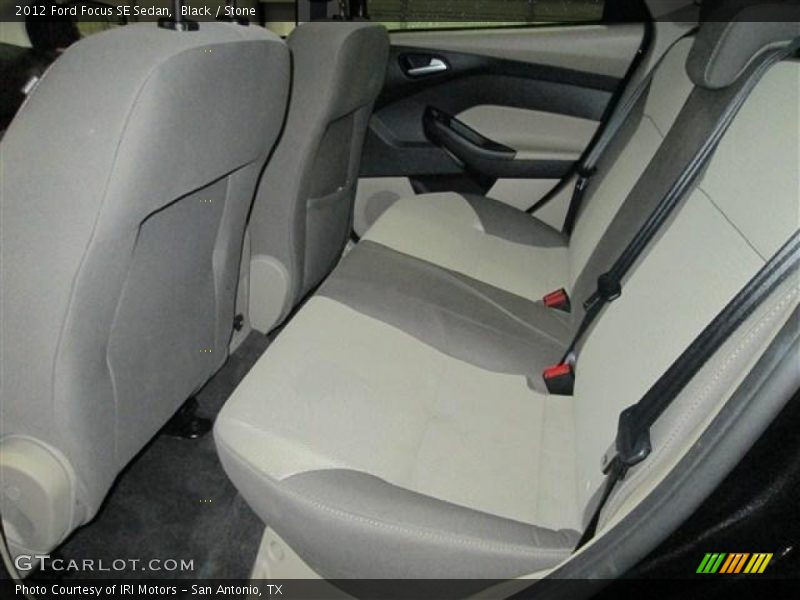 Black / Stone 2012 Ford Focus SE Sedan