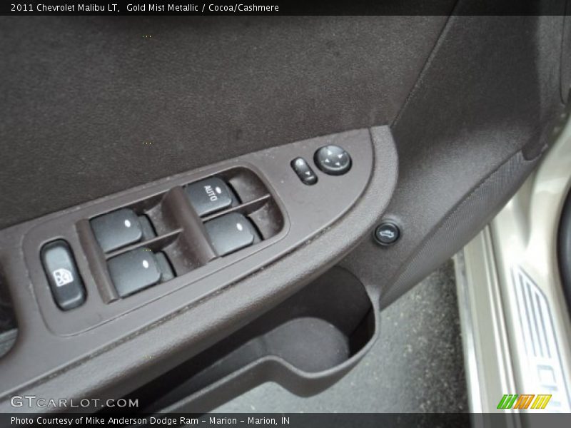 Gold Mist Metallic / Cocoa/Cashmere 2011 Chevrolet Malibu LT