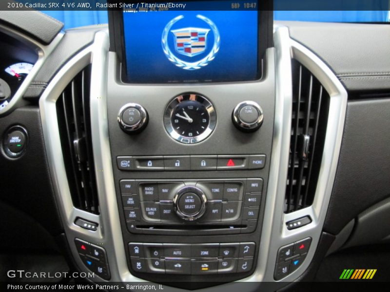 Radiant Silver / Titanium/Ebony 2010 Cadillac SRX 4 V6 AWD