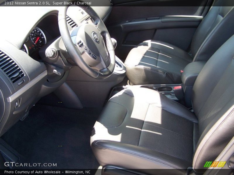 Super Black / Charcoal 2012 Nissan Sentra 2.0 SL