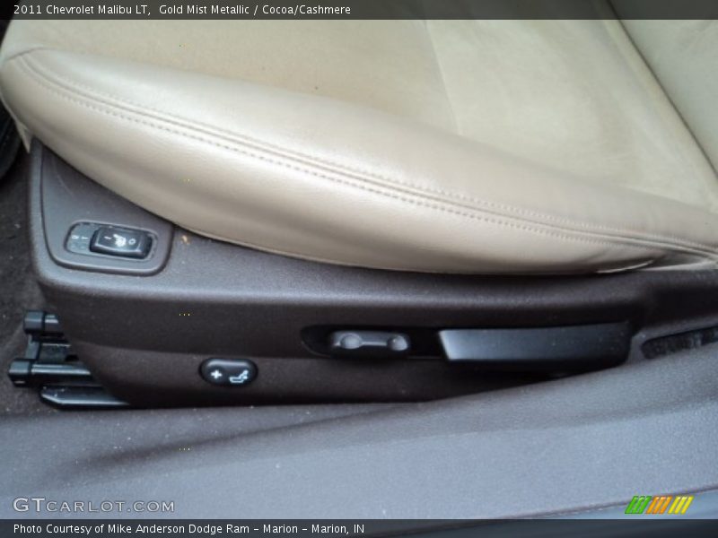 Gold Mist Metallic / Cocoa/Cashmere 2011 Chevrolet Malibu LT